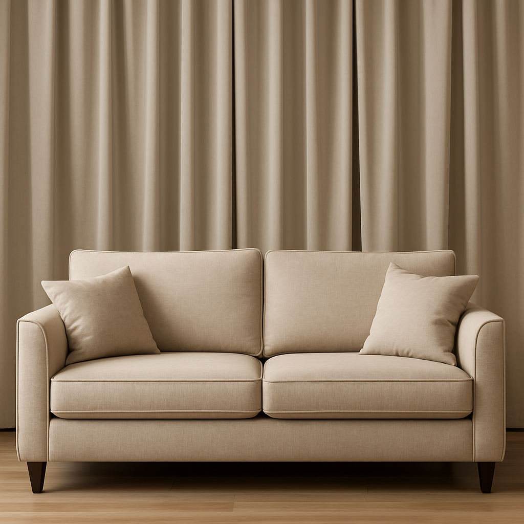 Sofa and Curtains